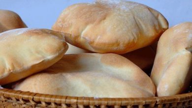طريقة عمل الخبز السوري الشامي في المنزل