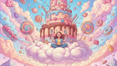 تفسير حلم اكل الحلويات