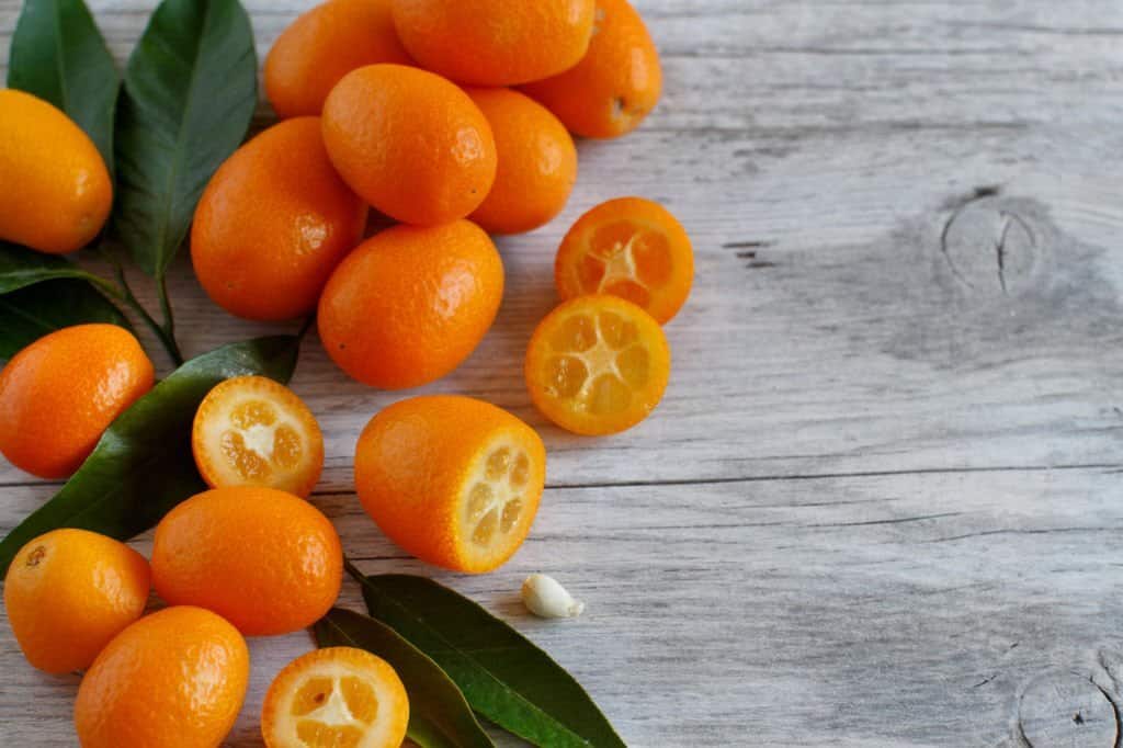 Kumquat fruits 