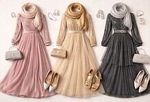 أزياء فساتين محجبات 2027