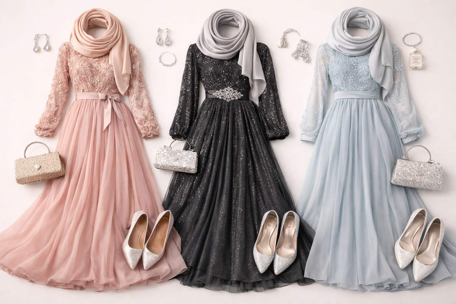 فساتين سهره محجبات 2027